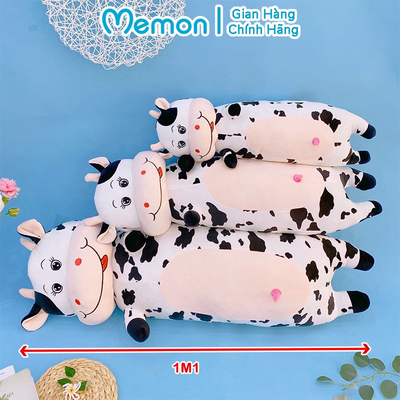 Gối Ôm Bò Sữa Cho Bé Cao Cấp Memon