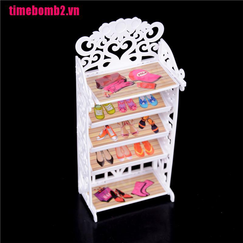 Tủ Giày Mini Trang Trí Cho Búp Bê