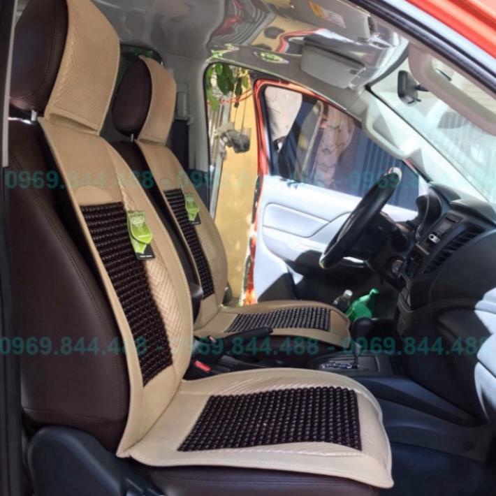 Bọc Ghế Ô Tô Tựa Lưng Ô Tô - Áo Ghế Ô Tô, Lót Liền Hạt Gỗ Trơn Nhẵn, Cao Cấp