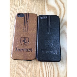 Ốp lưng iPhone 5/5S/5SE dẻo kiểu da logo