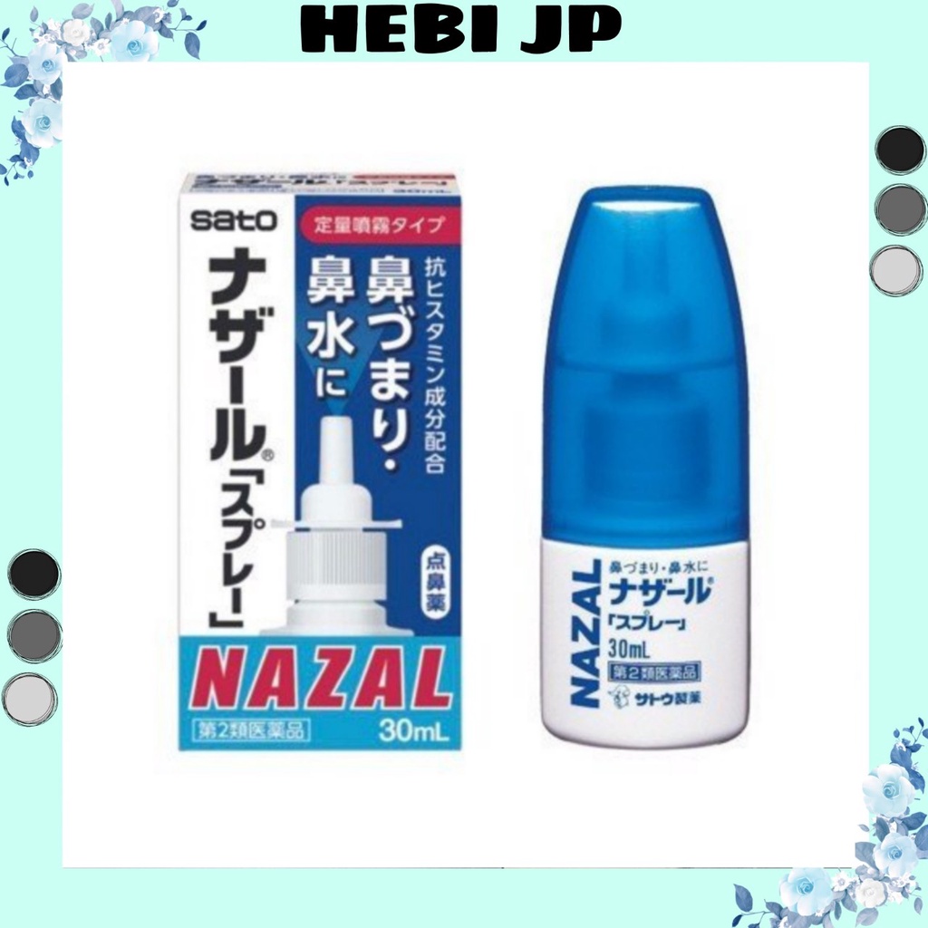 Bình Xịt khoáng mũi Nazal Nhật Bản 30ml