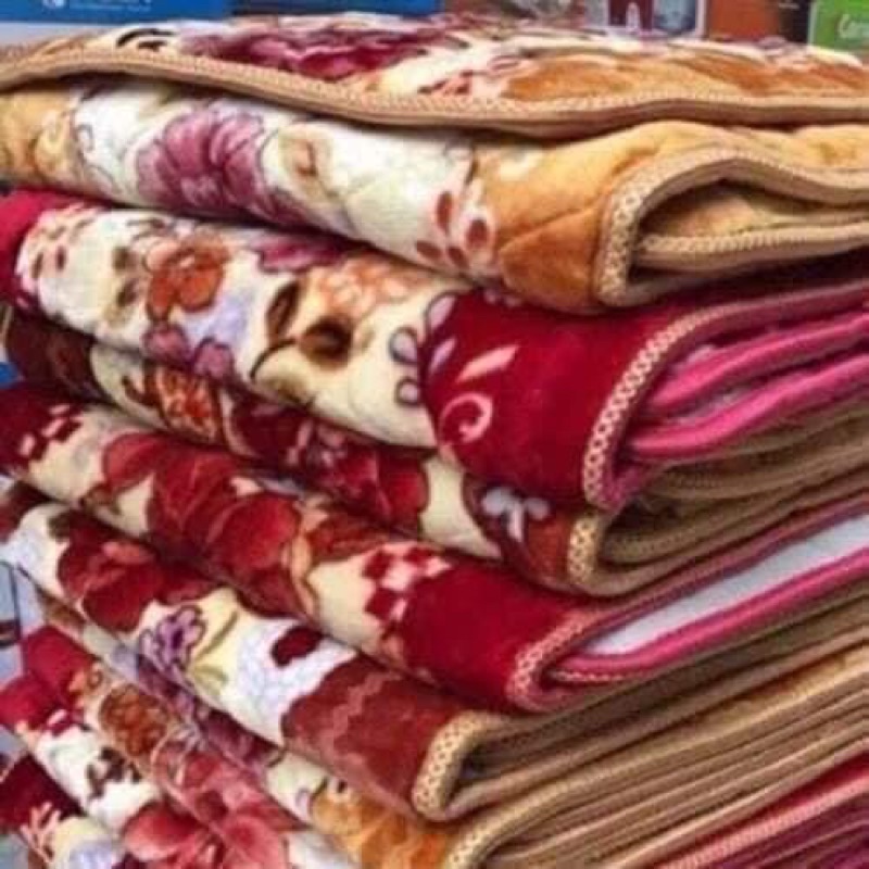 BỘ 3 THẢM GHẾ NỈ NHUNG HOA HỒNG 1 GHẾ DÀI - 2 GHẾ VUÔNG 50X50