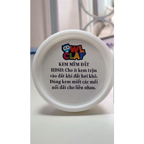 Kem mềm đất sét.