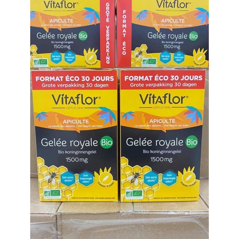 Sữa ong chúa Vitaflor 1500mg 30 ống | BigBuy360 - bigbuy360.vn