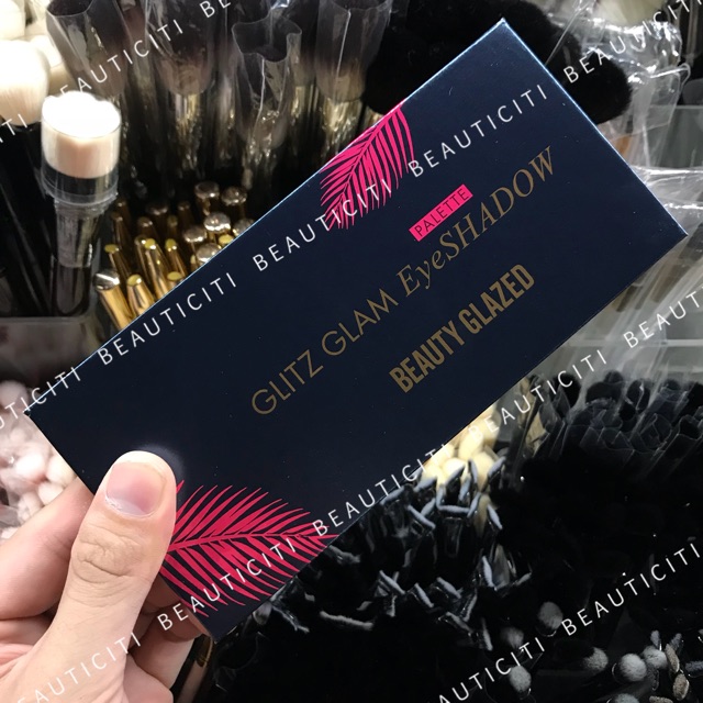 BẢNG PHẤN MẮT BEAUTY GLAZED GLITZ GLAM KIM TUYẾN NHŨ MẮT | BigBuy360 - bigbuy360.vn