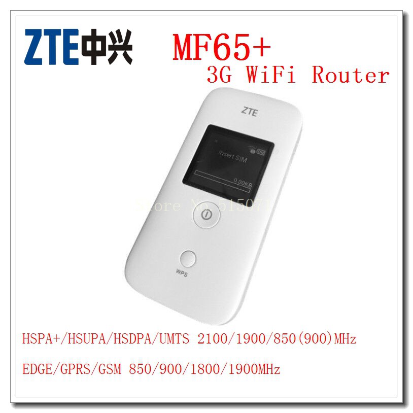 Bộ Phát 3G Wifi ZTE MF65+