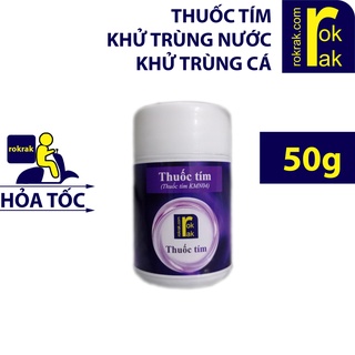 Thuốc tím cho cá cảnh rokrak hũ nhỏ 50g khử khuẩn
