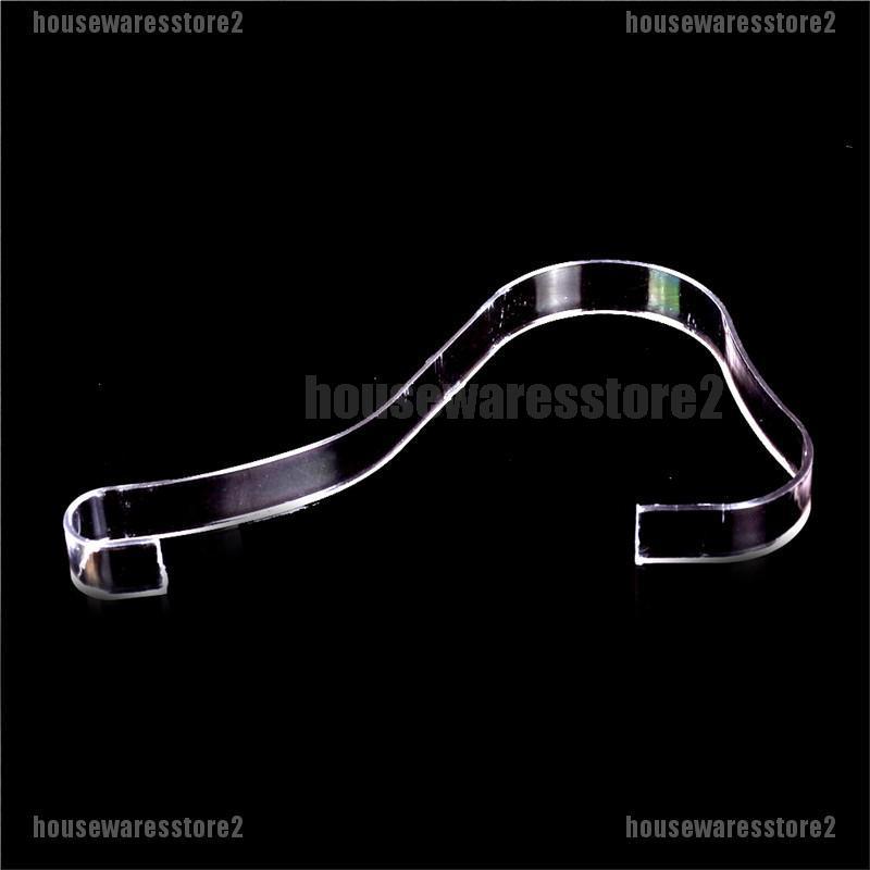 Bộ 4 Giá Nhựa Acrylic Trong Suốt Trưng Bày Giày Tiện Dụng