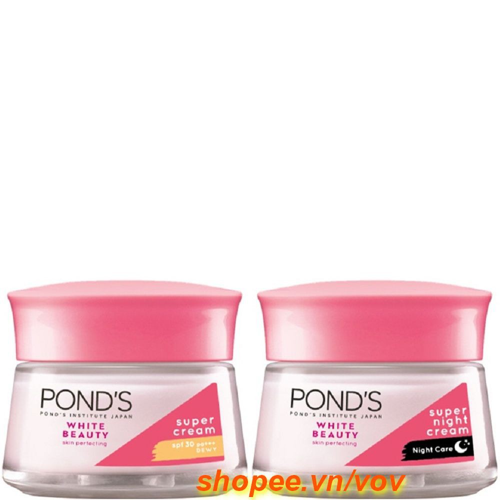 Kem Dưỡng Da 30g Trắng Hồng Rạng Rỡ Ponds White Beauty Ban Đêm Chính Hãng.