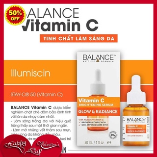 Serum Trắng Da, Mờ Thâm Balance Active Formula Vitamin C Brightening 30ml