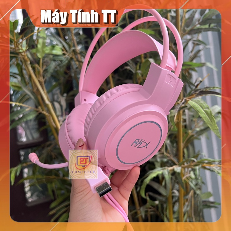 Tai nghe chụp tai có Mic chuyên Game Royal RKX âm thanh 7.1 Jack cắm USB - Bảo hành 12 tháng chính hãng - Máy Tính TT