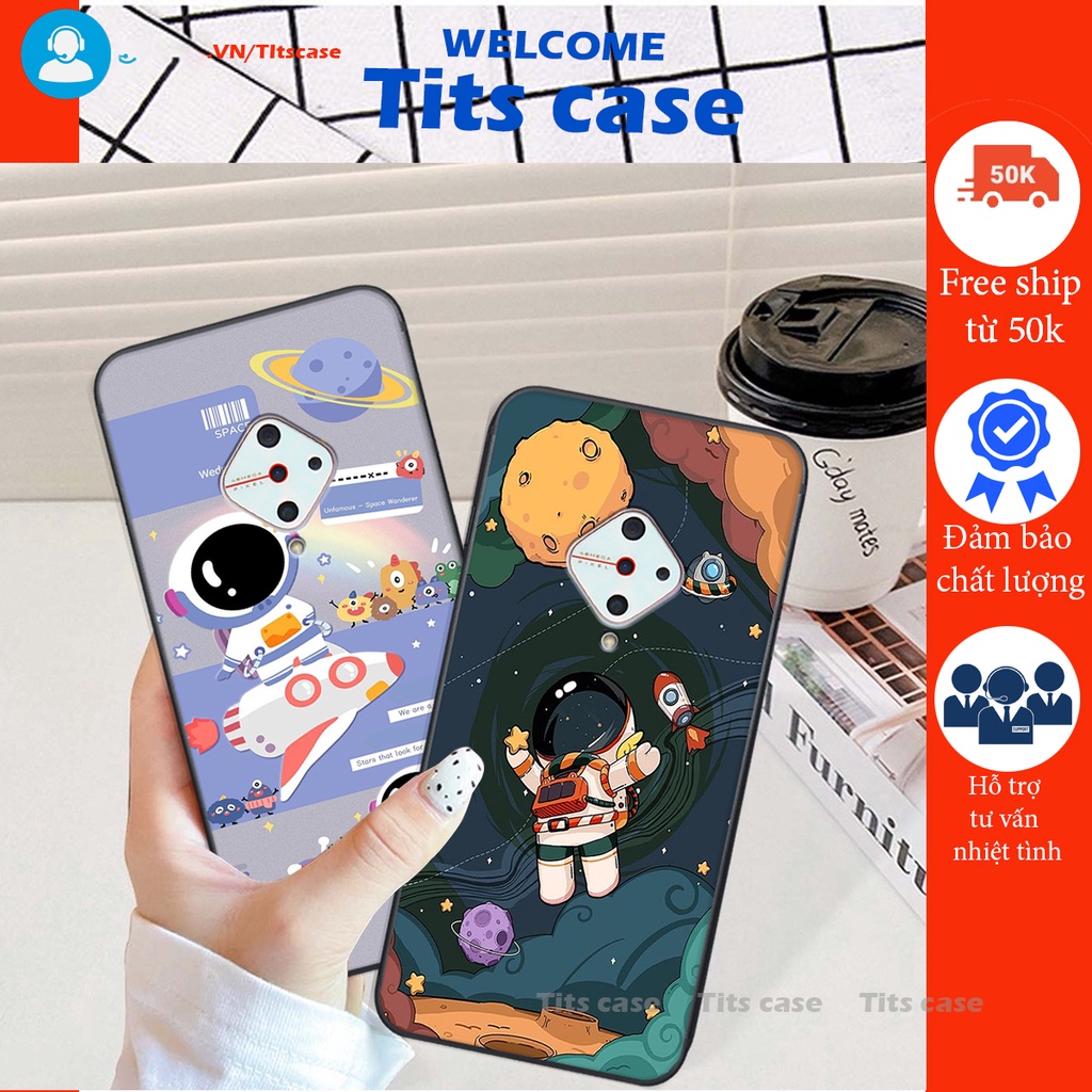 Ốp lưng Vivo S1 PRO in hình bò sữa, gấu be@r, cute cực  ĐỈNH -  cực CHẤT-  cực COOL