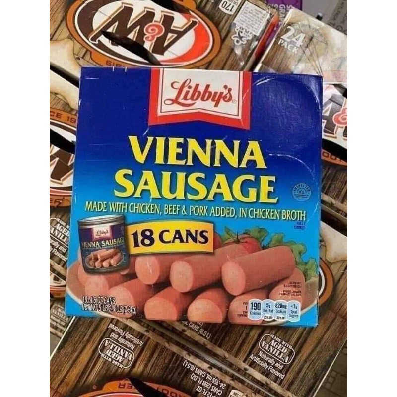 🌭🌭 XÚC XÍCH MỸ LIBBY’S VIENNA SAUSAGE