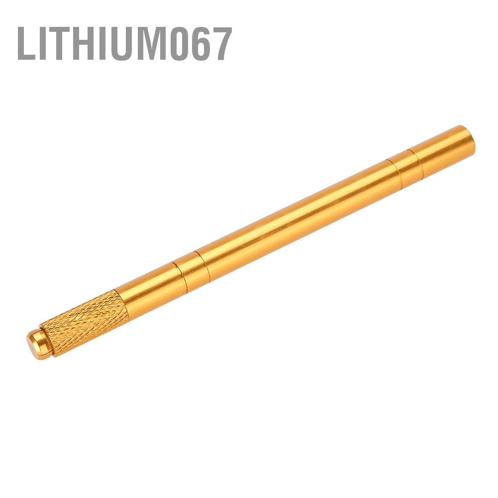 [Hàng mới về] Bút phun xăm lông mày thủ công màu vàng