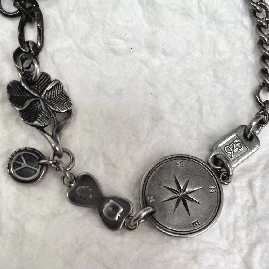 Vòng tay & bông tai Werkstatt Munchen windrose bracelet & earring ss21