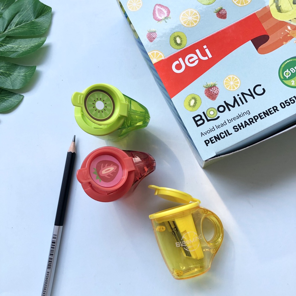 Gọt chì Deli lưỡi thép sắc bén 0551/ 0554/ 0557/ 0594 - vpp Quế Anh