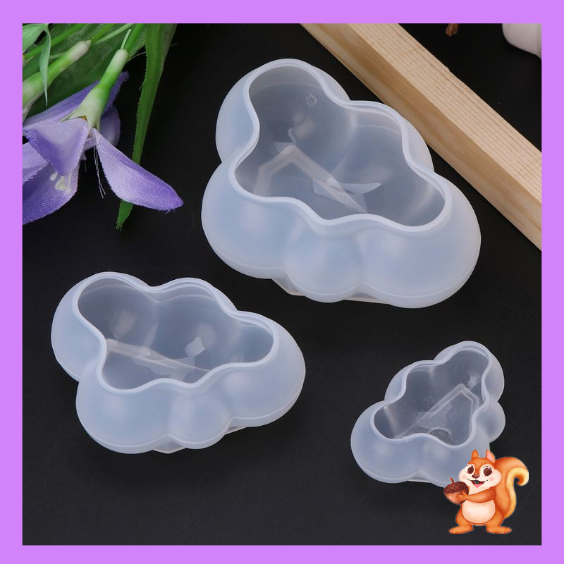 Khuôn silicone làm bánh hình đám mây 3d