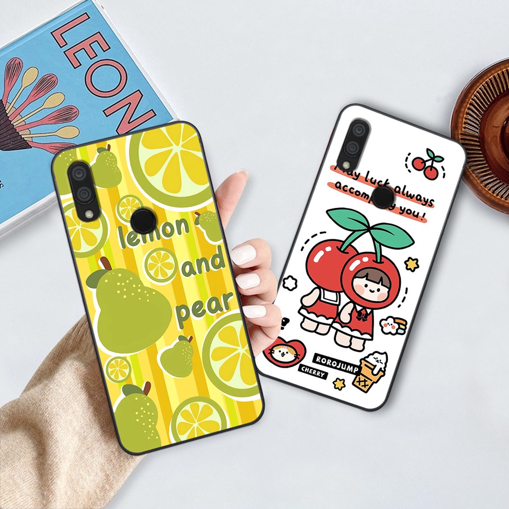 Ốp lưng Xiaomi  Redmi 7 hình hoa quả, bơ, dứa, dưa hấu đáng yêu - Giá rẻ nhất