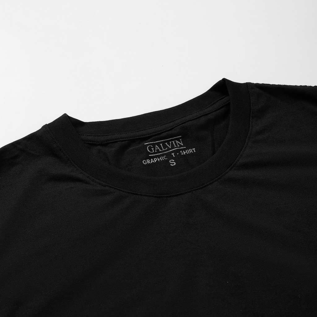 Áo thun nam cổ tròn cao cấp GALVIN vải Cotton chuẩn form, trẻ trung, năng động ap01