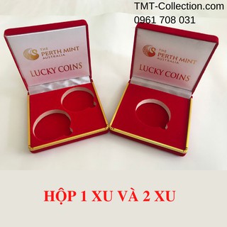 Hộp nhung đựng xu giúp bảo quản đồng xu và làm quà tặng sang trọng - TMT colletion - SP000271