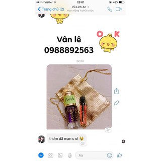 Tinh dầu lăn đubai mini 3ml