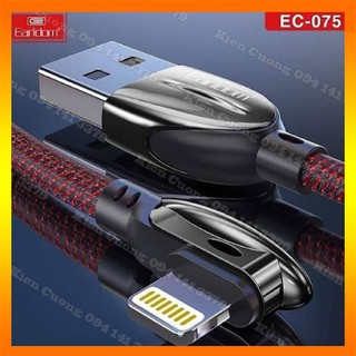 Cáp sạc siêu nhanh 5a lightning/typec-earldom ec-075 -bh 12 tháng