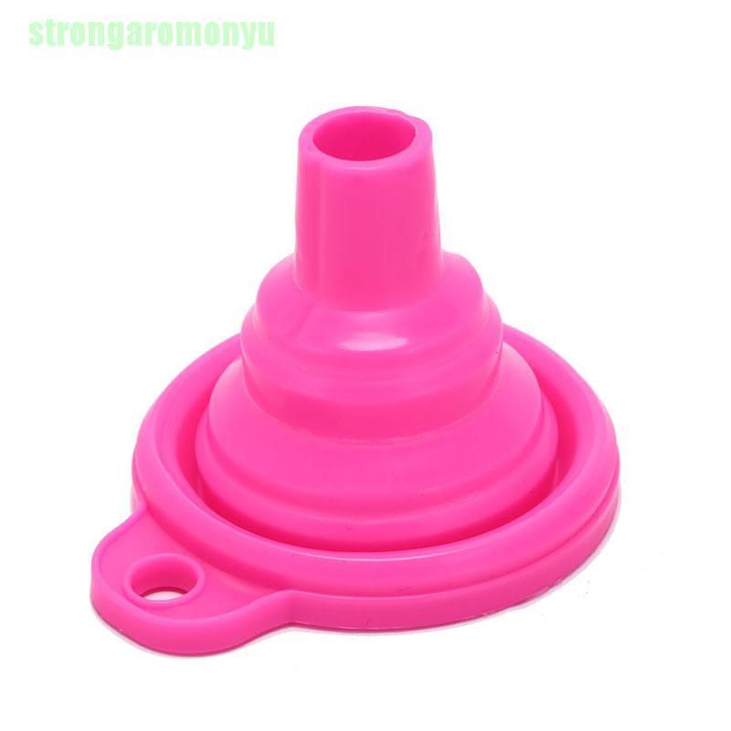 Phễu silicone có thể gập lại tiện dụng cho nhà bếp