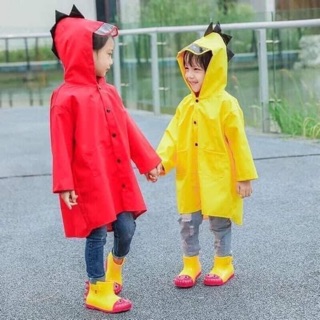 Áo mưa khủng long cho bé
