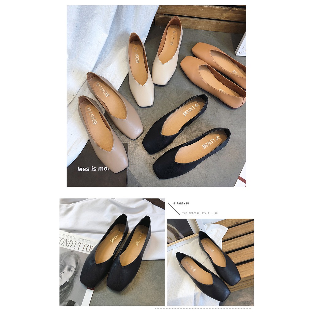 Giày Búp Bê Vintage