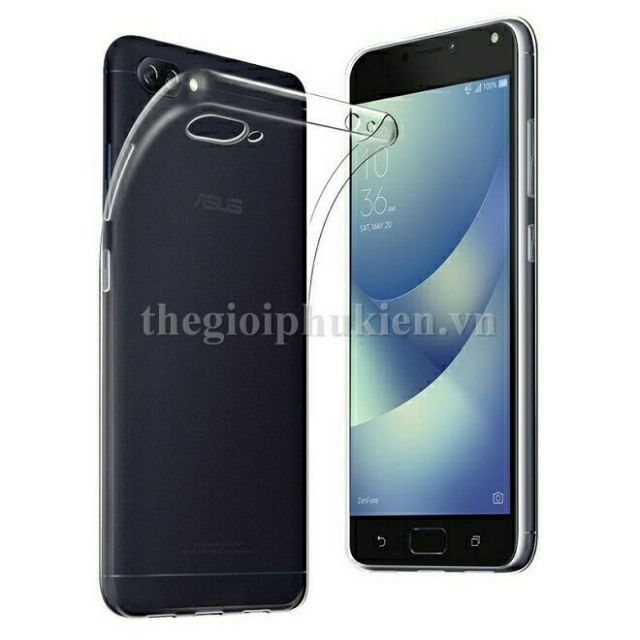Combo 2 ốp lưng asus zenfone 4 max ZC520KL silicon trong suốt