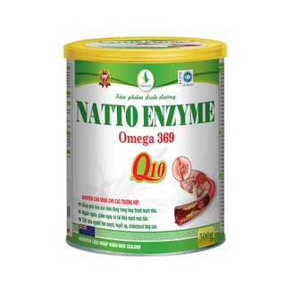 Sữa thảo dược NATTO ENZYME não tim mạch huyết áp Mua 4 tặng 1 đến 31/3/2021