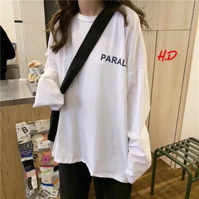 Áo thun PARALL chữ ngực HDA0919