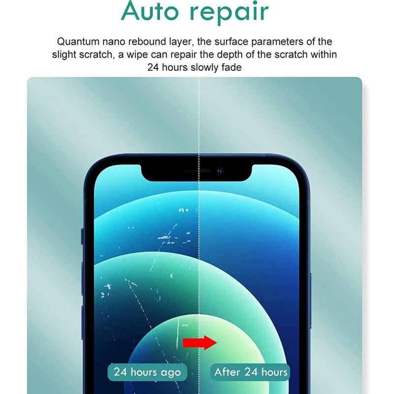 Miếng Dán Hydrogel Mềm Bảo Vệ Mặt Trước Và Sau Cho iPhone 13 12 11 Pro Max Mini X XR XS Max 7 8 6 6s Plus SE 2020 2022