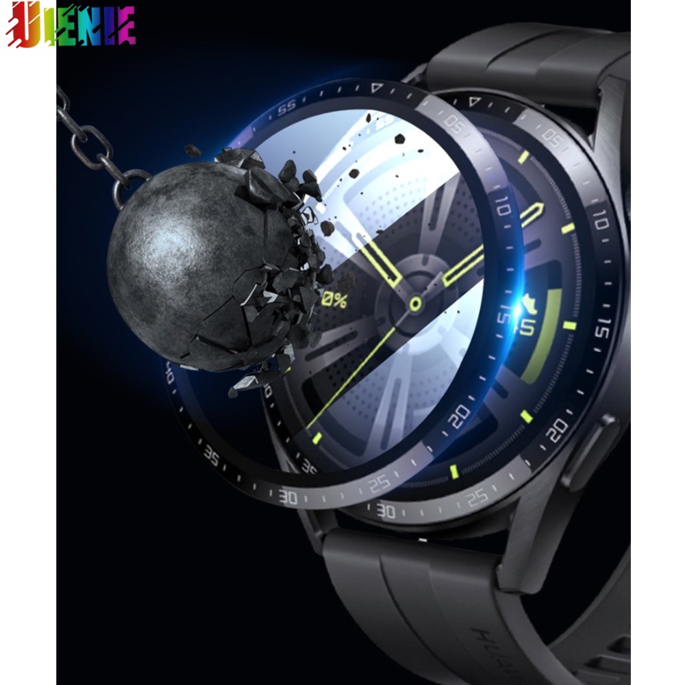 Kính Cường Lực Bảo Vệ Màn Hình Toàn Diện Viền Cong Cho Huawei Watch GT3 46mm Smart Watch GT3
