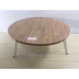 Bàn tròn học sinh chân gấp ( tròn )