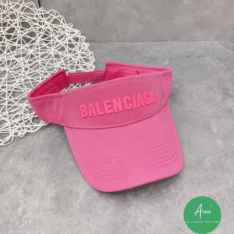 Mũ nửa đầu Balenciaga, chất vải lụa gai, phom mũ chuẩn đẹp, màu sắc trẻ trung, lên hình cực ấn tượng (Ảnh thật 100%)