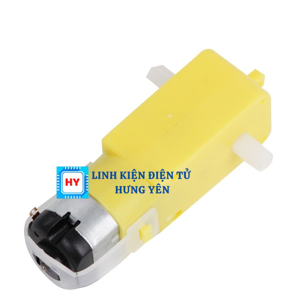 Động Cơ DC Giảm Tốc - Kèm Bánh Xe
