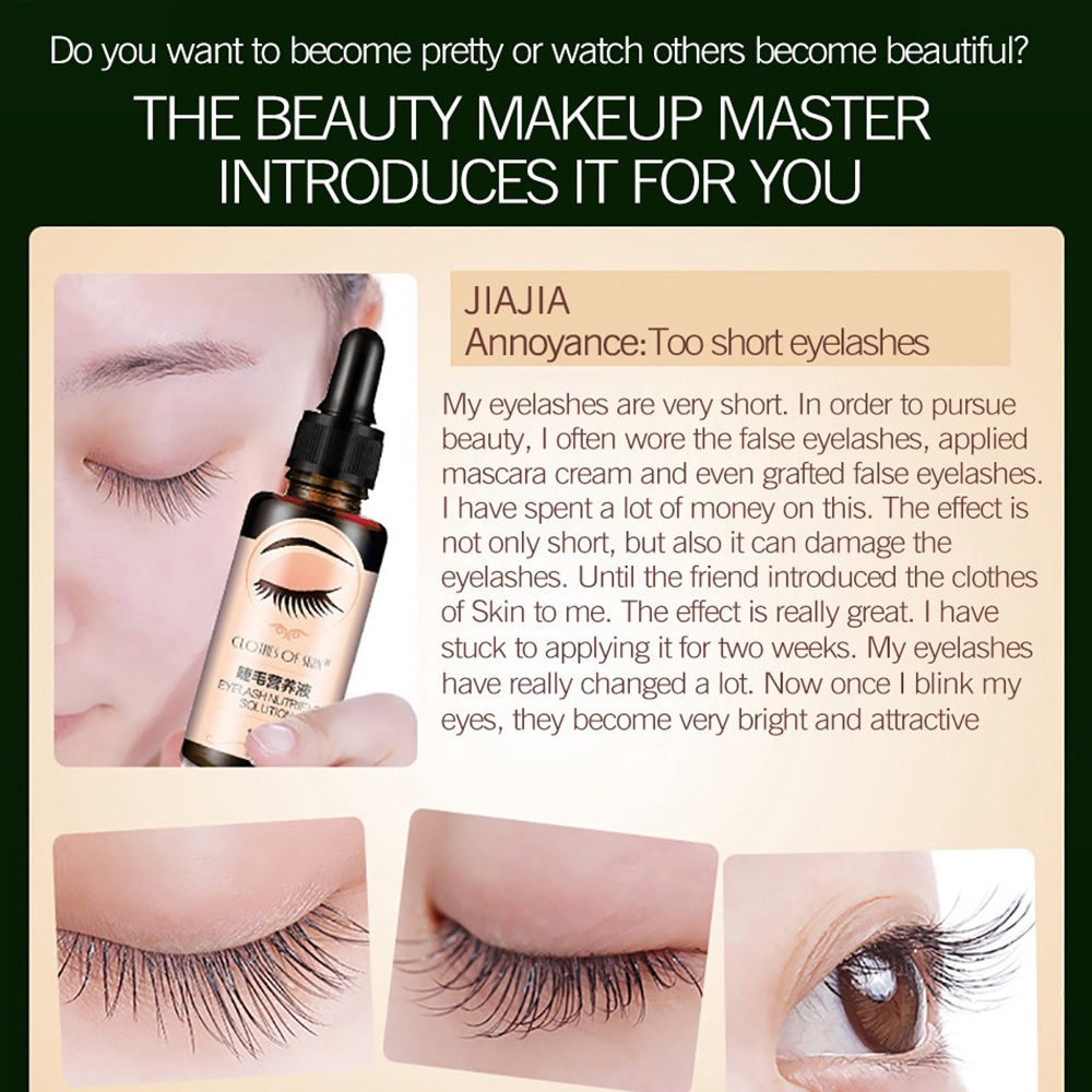 Serum kích thích mọc lông mi/lông mày/lông mi dài và cong trong 7 ngày | BigBuy360 - bigbuy360.vn