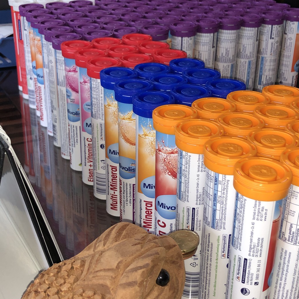 Viên sủi Mivolis Multivitamin vị trái cây tự nhiên - hàng nội địa Đức | BigBuy360 - bigbuy360.vn