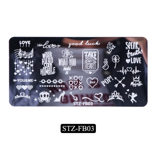 [Hàng mới về] Miếng dán trang trí móng tay in hình chủ đề giáng sinh