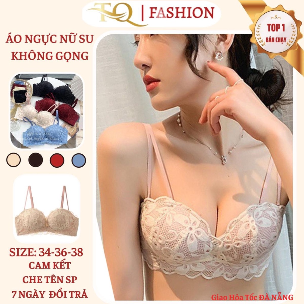 Áo lót ren gợi cảm mới, tập hợp áo lót thoải mái, thoáng khí, không dây, áo ngực nữ lót nhận ngực có thể điều chỉnh A588