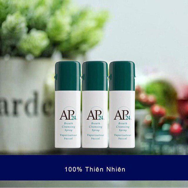 Xịt thơm miệng AP24 Anti-Plaque Breath Spray 30ml của Mỹ