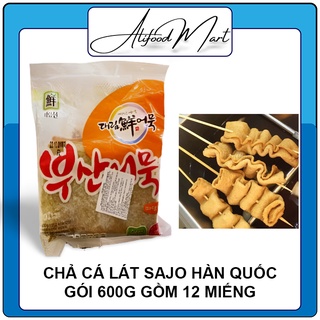 Chả cá lát Sajo hàn quốc gói 600g