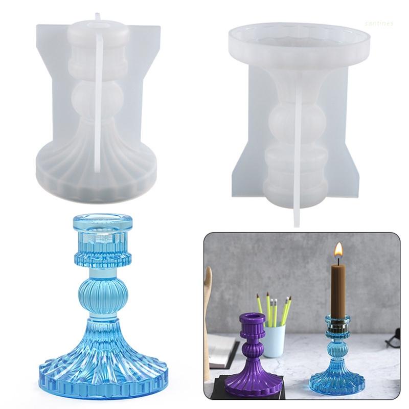 Khuôn Silicone Làm Giá Đỡ Đèn Cầy Phong Cách Cổ Điển