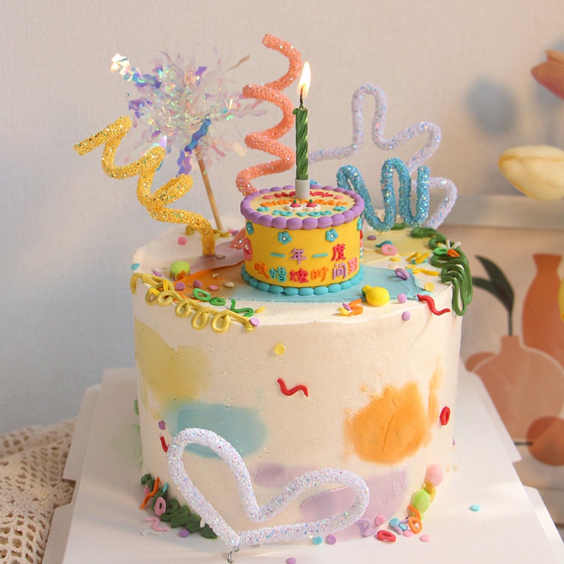 Dải Sắt Mềm Có Thể Gấp Gọn Dùng Trang Trí Bánh Kem Phong Cách Hàn Quốc