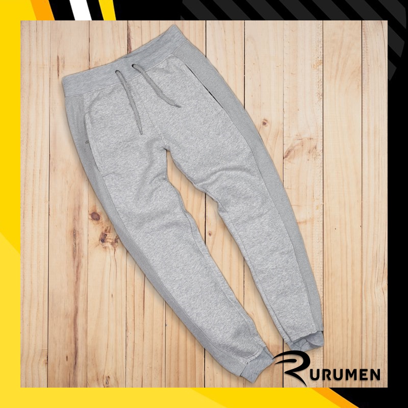 Quần Jogger Nam Thun Nỉ Rayman RURUMEN Quần Thun Nam Dài VNXK Cao Cấp Màu Đen, Xám Chuột - QB402