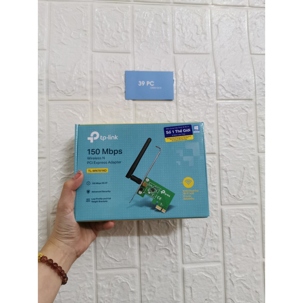 Card wifi TP LINK new box