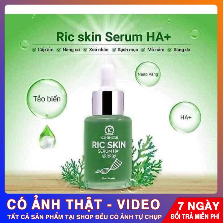 [CHINH HANG]  [Ảnh thật]SERUM RIC SKIN LOẠI BỎ MUN, NÁM, TÀN NHAN, DƯỠNG TRẮNG DA | BigBuy360 - bigbuy360.vn