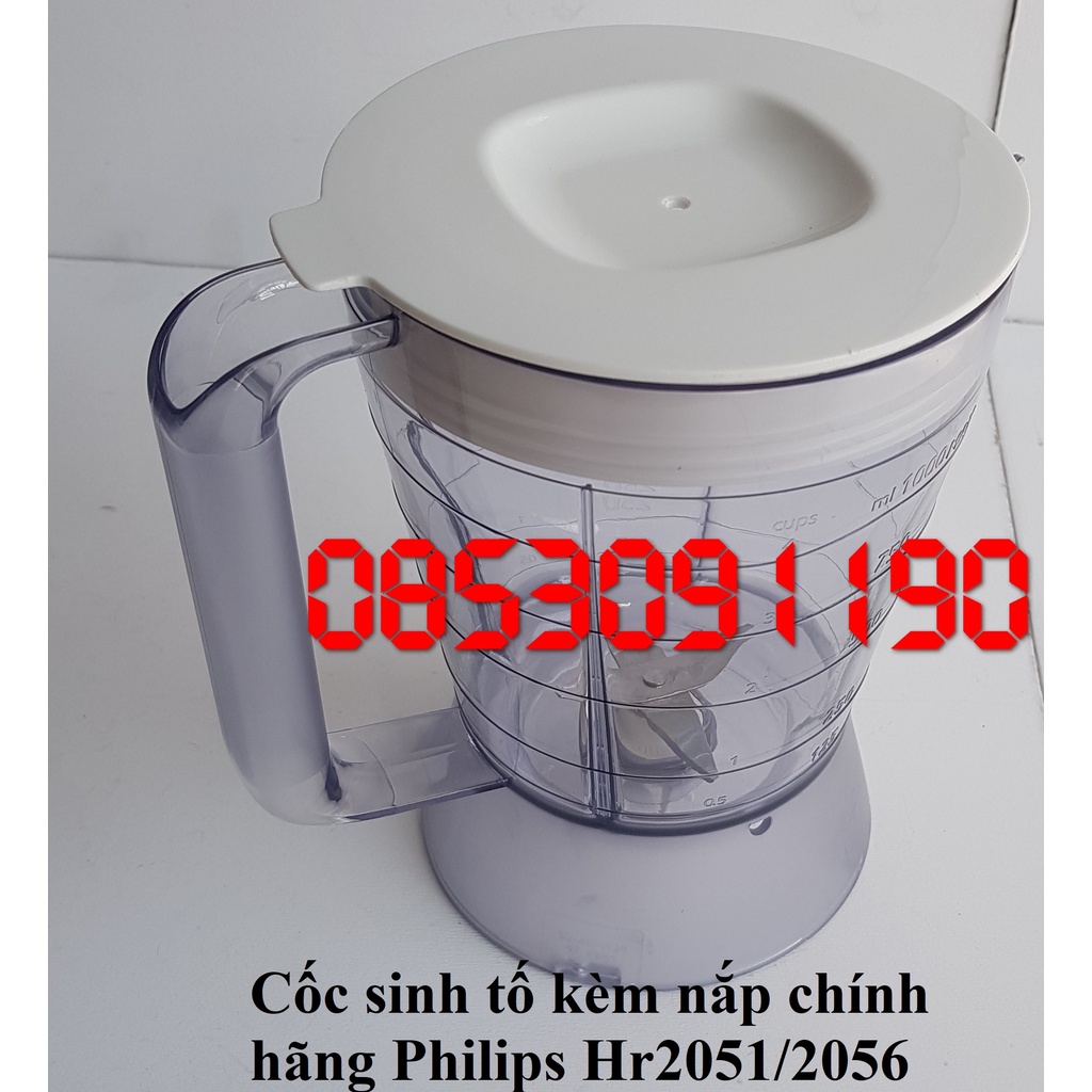 Phụ kiện máy xay- Cối xay sinh tố máy xay Philip hr2051/ hr2056