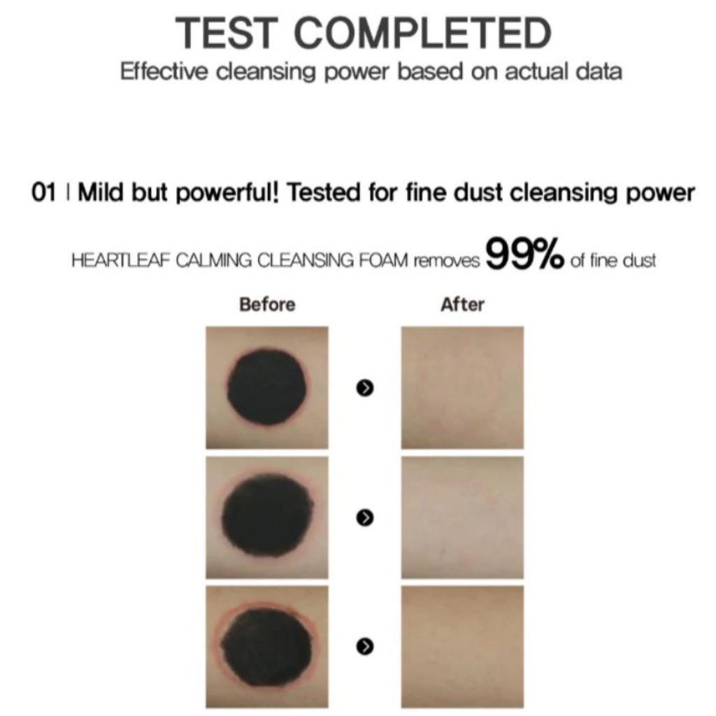 Heartleaf Calming Cleansing Foam 120ml / HUECALM / Bọt rửa mặt làm dịu
